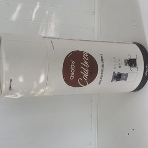 Asobu Cold brew coffee. New, box a bit damaged. Hot or cold brew